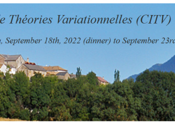 Colloque International de Théories Variationnelles du 18 au 23 Septembre 2022